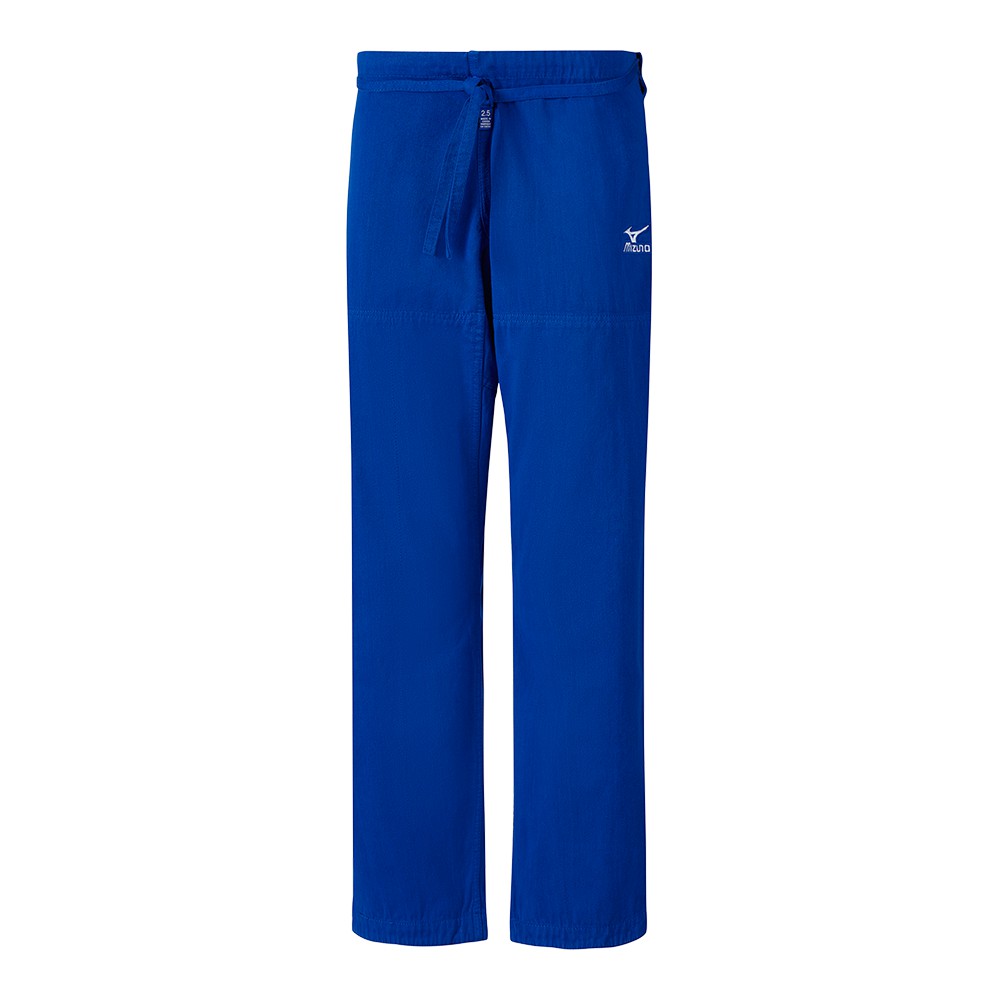 Women's Mizuno Judo Blue Pants Shiai Apparel - PY01827